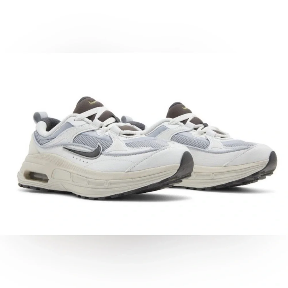 Nike Women's White and Grey Air Max-Inspired Sneakers - Picture 2 of 9